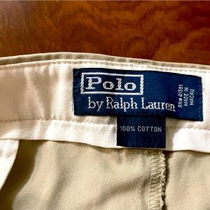 Polo Ralph lauren men’s pant size 38/34 khaki color.